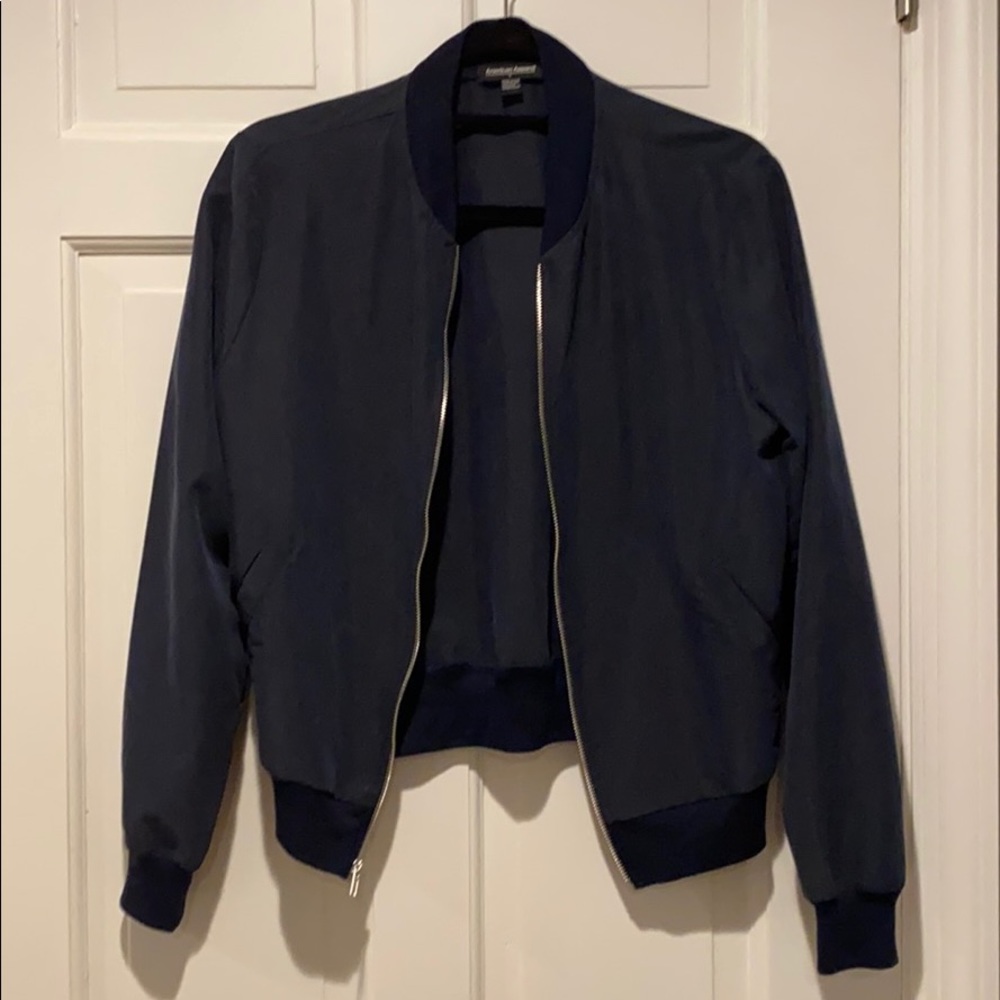 American apparel bomber jacket